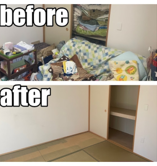 春日井市で遺品整理‧ゴミ屋敷清掃‧⽣前整理を 検討されている⽅へ