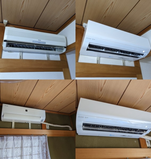 一宮市エアコン処分、回収、取り外し全部無料